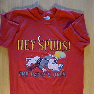 Vintage Spuds MacKenzie Parody Bud Light Coors Truck T-Shirt